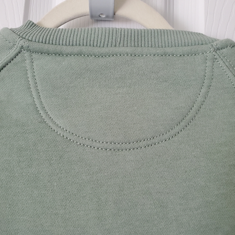 Carhatt Womens Relaxed Fit Midweight Crewneck Block Logo Sleeve Graphic Size: S - Picture 12 of 15